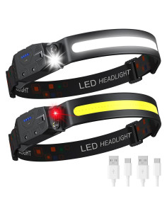 Linterna Frontal Recargable HIGHUB 230 6 Modos LED