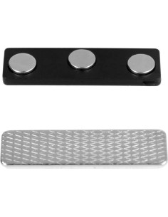 ExcelMark 3 Sujetadores Magnéticos de Nombre con Imán Neodimio 2