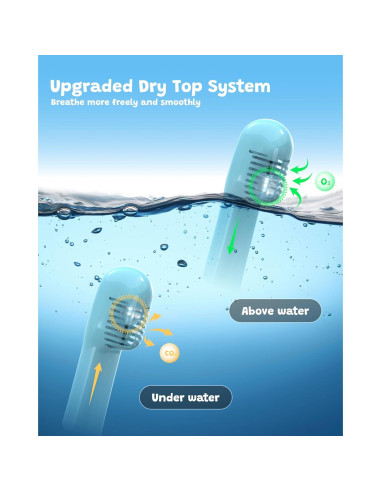 Máscara de Snorkel Completa ACURE Niños 3-8 Años Antivaho