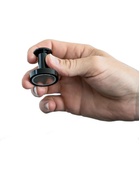 Ganchos Magnéticos Fuertes Mavoro Negro - Juego de 2