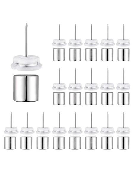 20 Juegos de Imán de Pincho Magnético Outus para Pósters