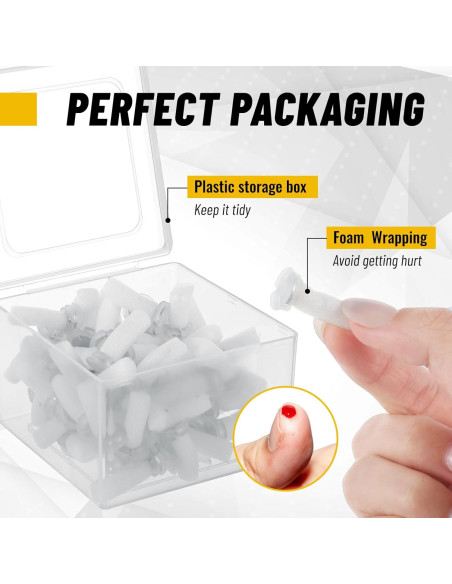 20 Juegos de Imán de Pincho Magnético Outus para Pósters