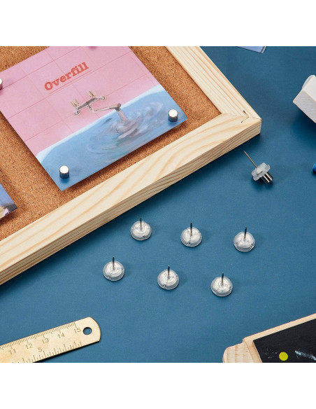 20 Juegos de Imán de Pincho Magnético Outus para Pósters