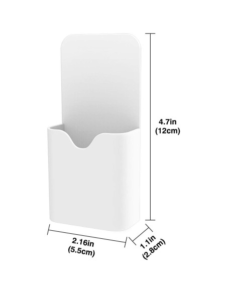 Soporte Magnético para Marcadores MoKo - 4 Paquetes Blanco