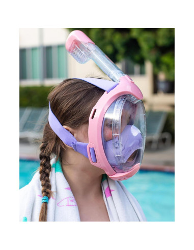 Máscara de Snorkel Completa ACURE Niños 3-8 Años Antivaho