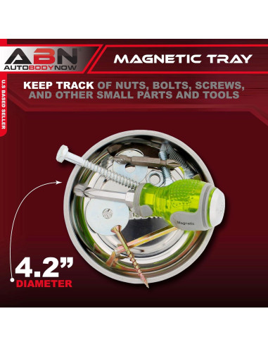 Bandeja Magnética ABN 10.67 cm para Piezas Automotrices