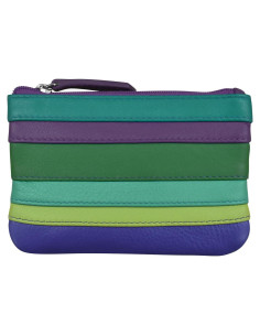 Mini Monedero de Cuero ili Nueva York con RFID - Compacto 10.8x7.6cm