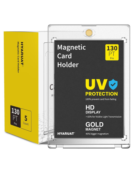 Soportes Magnéticos para Tarjetas de Comercio HYARUAT 130PT - 5 Unidades
