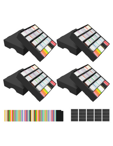 Caja de Almacenamiento de Cartas AOBOPLE 4 Pack 4650 Cartas