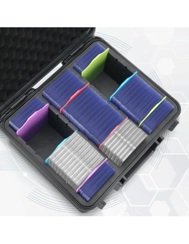 Caja de Almacenamiento WPGEAR para 360 Toploaders 3" x 4"