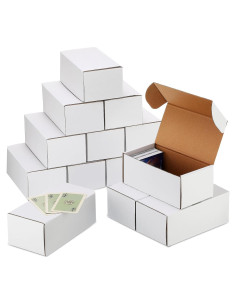 Caja de Almacenamiento de Cartas Yexiya 10 Pcs Cartón 400 Capacidad