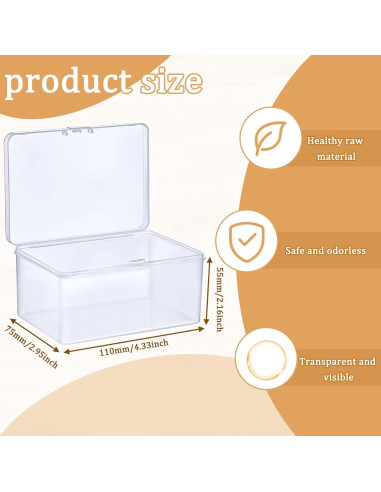 Estuches Transparentes Qunclay para Cartas de Juego - 10 Pcs