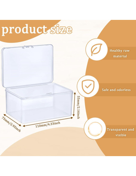 Estuches Transparentes Qunclay para Cartas de Juego - 10 Pcs