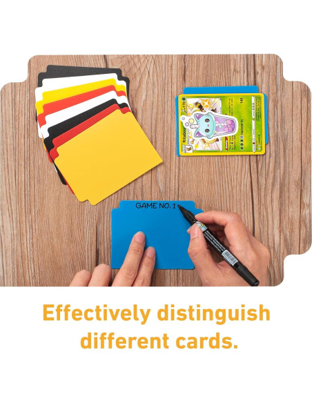 Caja de Almacenamiento de Tarjetas SUNEZLGO 12 Paquetes 7200 Tarjetas