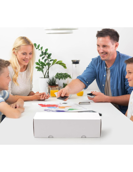 Caja de Almacenamiento de Tarjetas SUNEZLGO 12 Paquetes 7200 Tarjetas