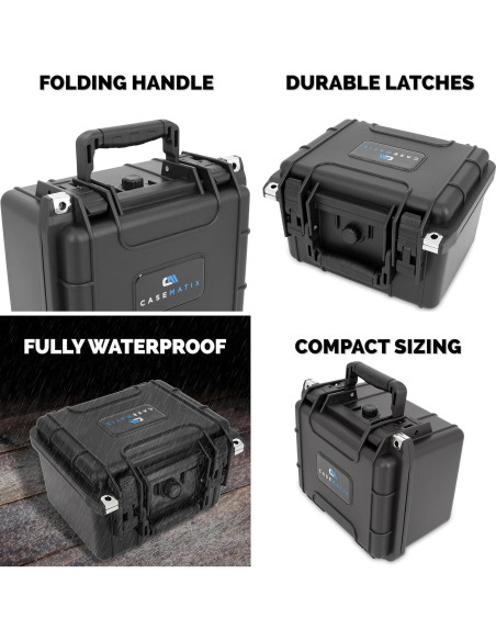 Estuche para Cartas Calificadas CASEMATIX RMR10PRO, A prueba de Agua