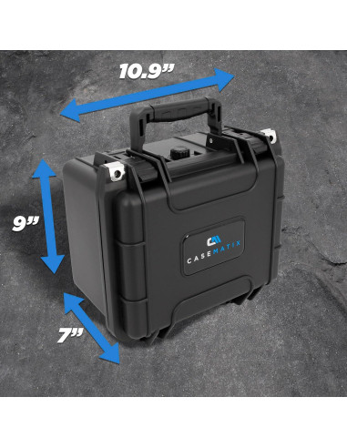 Estuche para Cartas Calificadas CASEMATIX RMR10PRO, A prueba de Agua