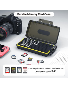 Funda Organizador 40 Slots Tarjetas de Memoria Jinjiacheng 2