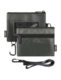 Billetera Slim T.CONTACT Verde a Prueba de RFID Compacta