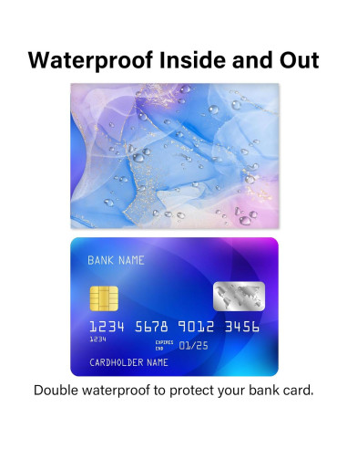 10 Fundas RFID Bloqueadoras DEEZOMO para Tarjetas de Crédito