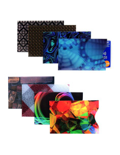 Fundas Protectores RFID Kurtzy - Paquete de 8 Tarjetas 8.8x5.8cm
