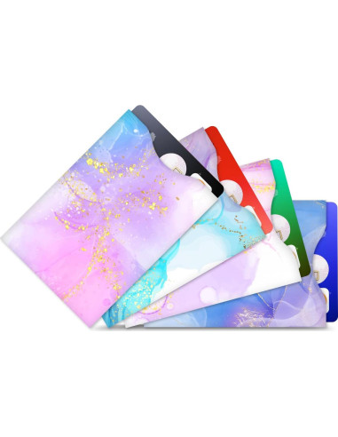 10 Fundas RFID Bloqueadoras DEEZOMO para Tarjetas de Crédito