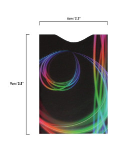 Fundas Protectores RFID Kurtzy - Paquete de 8 Tarjetas 8.8x5.8cm 2