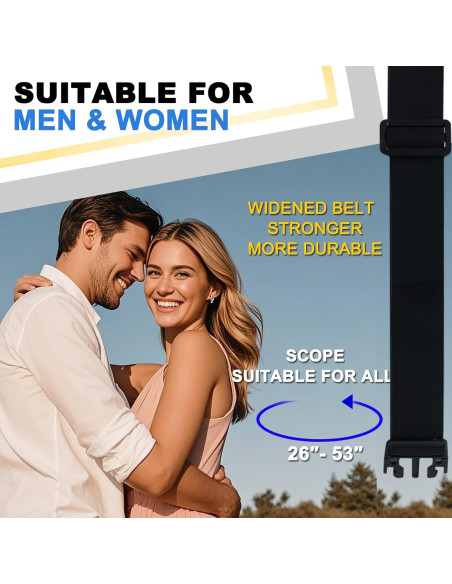 Cinturón de Dinero RFID NovForth Negro - Riñonera Impermeable