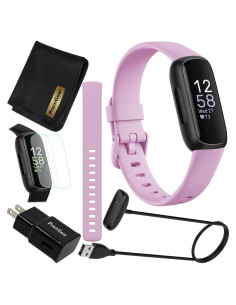 Fitbit Inspire 3 Rastreador de Actividad y Salud Bliss Lila