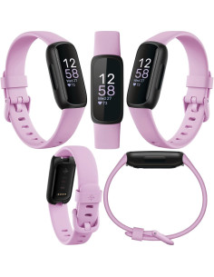 Fitbit Inspire 3 Rastreador de Actividad y Salud Bliss Lila 2