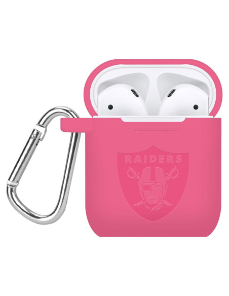 Funda de Silicona Rosa Game Time para AirPods Gen 1 y 2