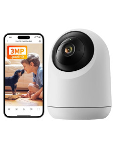 Cámara de Seguridad Interior SwitchBot 2K 3MP Wi-Fi 360