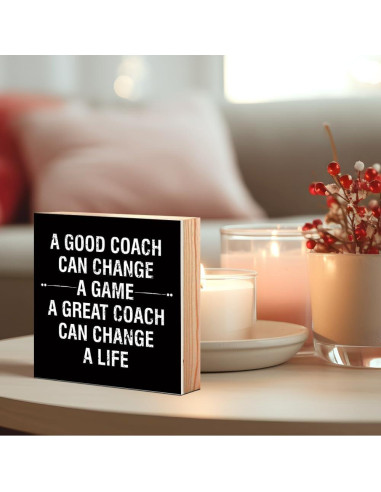 Letrero de Caja de Madera Rústica Vgrti 15x15 cm Decoración