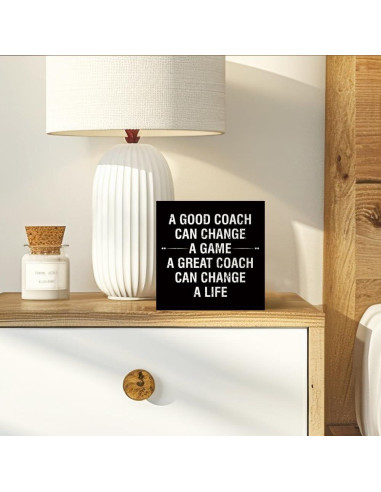 Letrero de Caja de Madera Rústica Vgrti 15x15 cm Decoración