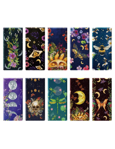 30 Marcadores de Página Magnéticos Nezyo Asortidos 10x3 cm