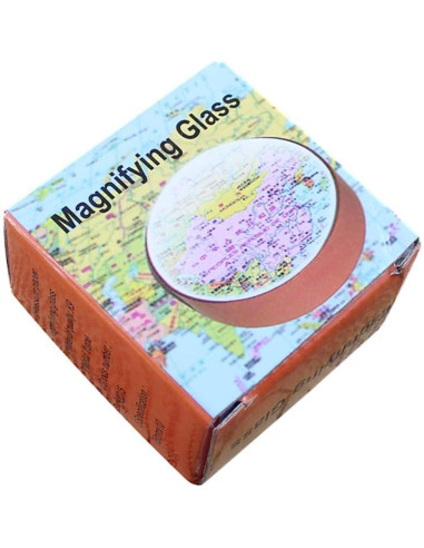 Lupa de Cristal 3X 5X Ylucky con Peso de Papel para Lectura
