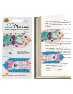 Marcador de Página Magnético Llama - Regalos para Lectores