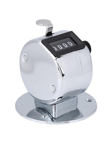 Contador Clicker Kodrily 4 Dígitos Metal Ligero hasta 9999