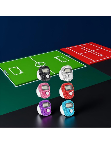 Contador de Dedos Electrónico ZhangyiHot 6 Pcs 5 Dígitos