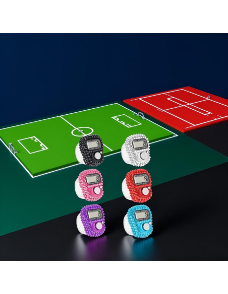 Contador de Dedos Electrónico ZhangyiHot 6 Pcs 5 Dígitos