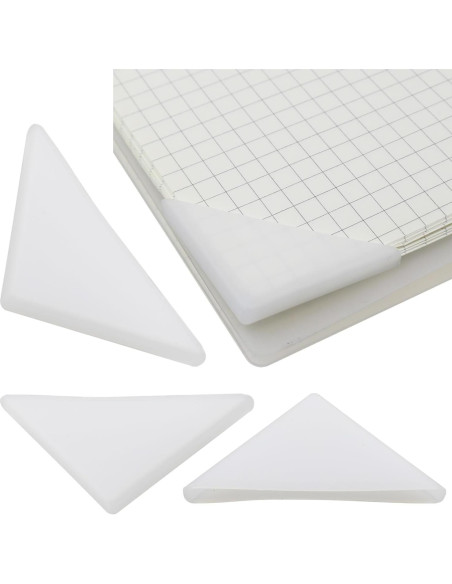 Heyous 50PCS Protectores de Esquinas Plástico Transparente 35mm