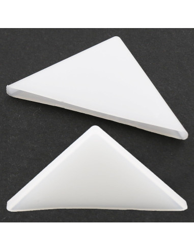 Heyous 50PCS Protectores de Esquinas Plástico Transparente 35mm