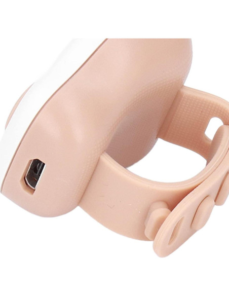 Contador de Dedos USB Shanrya Anillo Silicona Blanca 6 Canales