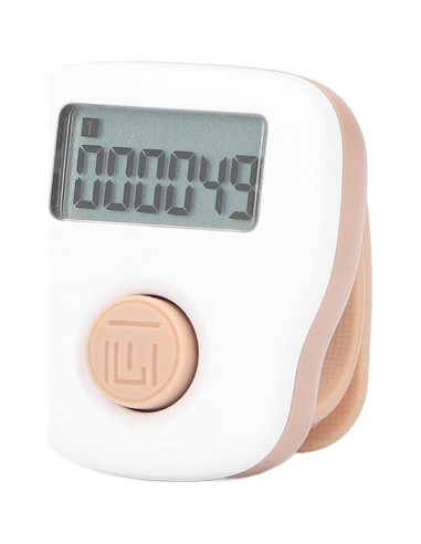 Contador de Dedos USB Shanrya Anillo Silicona Blanca 6 Canales