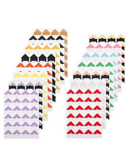 360 Pegatinas Esquinas de Fotos Autoadhesivas Vin Beauty