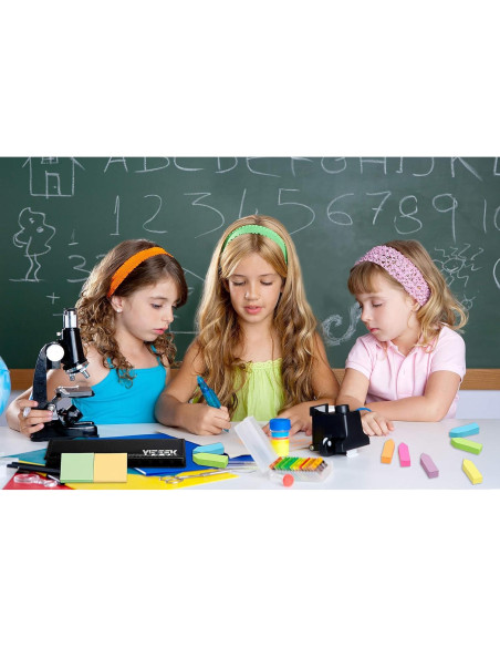 Juego de Notas Adhesivas YISEEK 1280 Pcs con Caja Negra