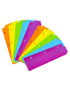 Marcadores de plástico Fazanwey 10 piezas 21.6x6.1 cm