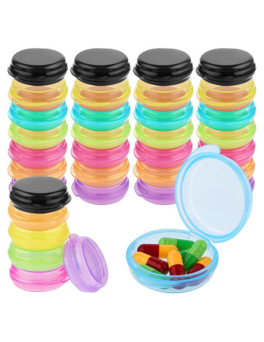 35 Piezas Organizador de Pastillas WLLHYF Caja de Viaje