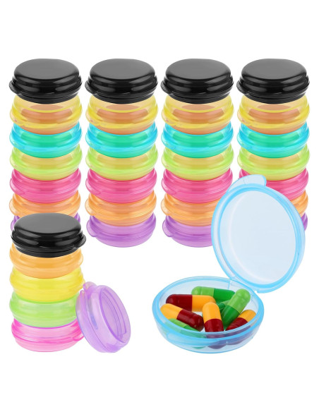 35 Piezas Organizador de Pastillas WLLHYF Caja de Viaje