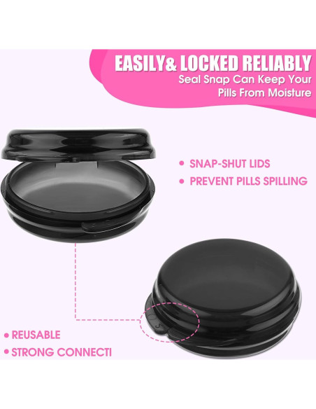 35 Piezas Organizador de Pastillas WLLHYF Caja de Viaje